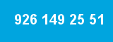 926 149 25 51 926 149 25 51